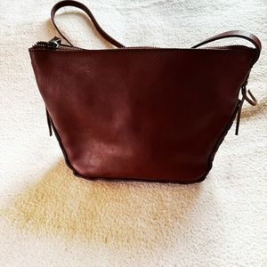 Madewell brown leather crossbody bag NWT